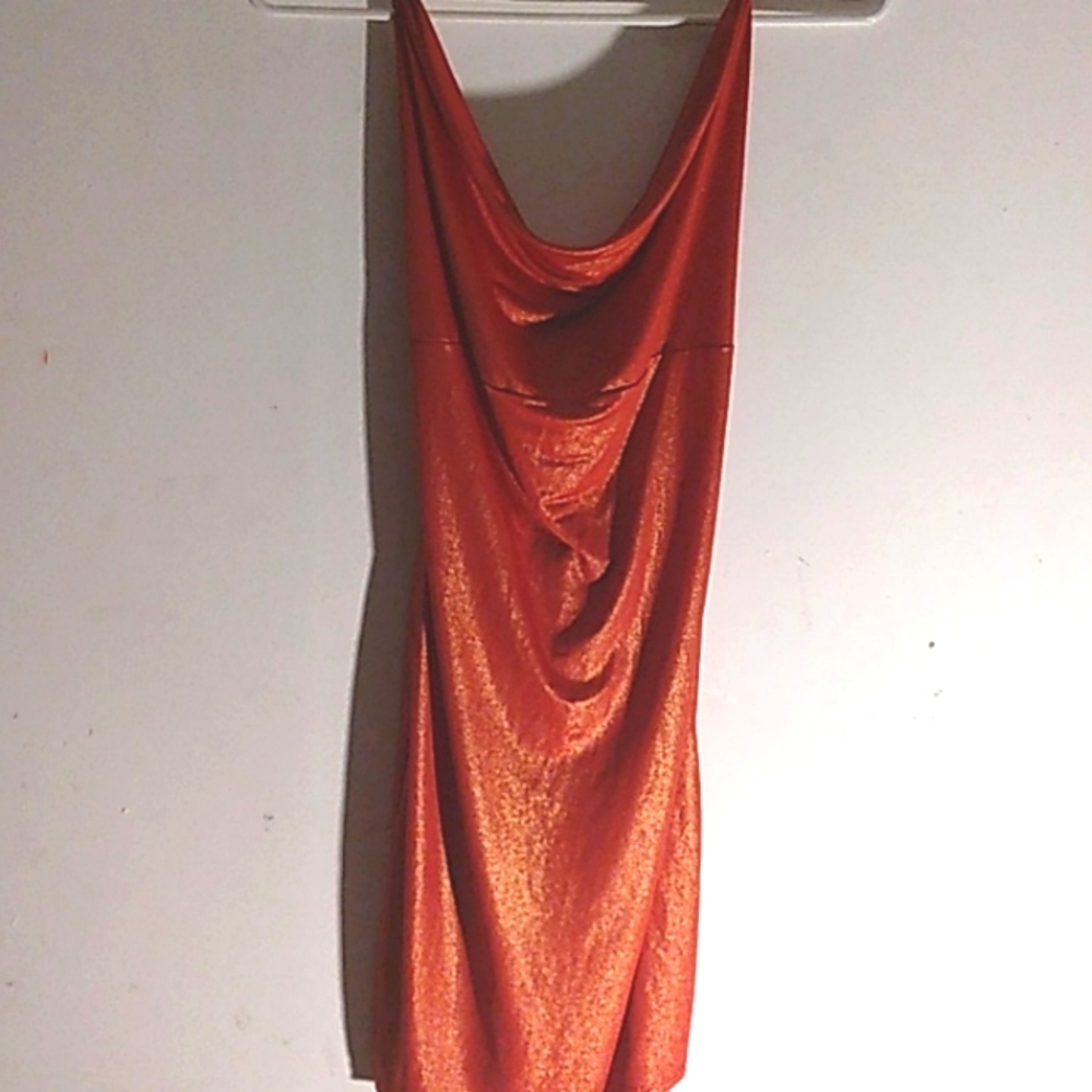 strapless body fitting Dress